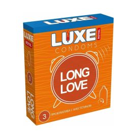 Презервативы LUXE Royal Long Love 3 шт, 18 см, фото 