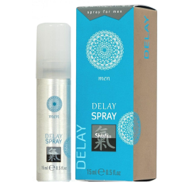 Пролонгирующий интимный спрей Shiatsu Delay 15 мл, фото 