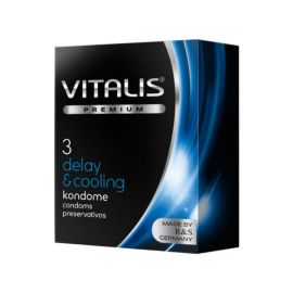 Презервативы Vitalis premium №3 delay& cooling, фото 