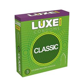Презервативы LUXE Royal Classic 3 шт, 18 см, фото 