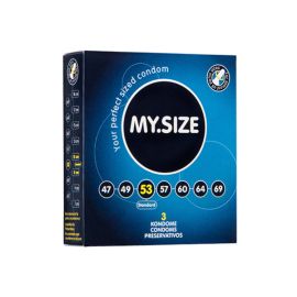 Презервативы MY.SIZE Размер 53 Latex 3 шт, фото 