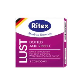 Презервативы Ritex Lust №3 рифленые с пупырышками, фото 
