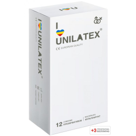 Презервативы Unilatex Multifruits 12 шт+3шт в подарок, фото 