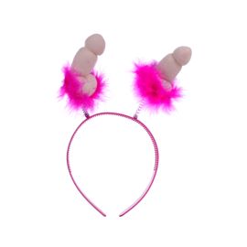 Ободок С Пенисами, Розовый, фото 