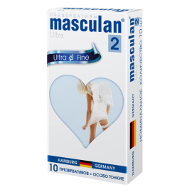 Презервативы Masculan Ultra 2, №10 Особо тонкие (Ultra fine), фото 