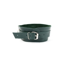 Ошейник Кожаный Lady's Arsenal, Изумрудный, фото 