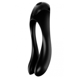 Вибратор Satisfyer Candy Cane Универсальный Для Пар, Black, фото 