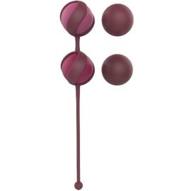 Набор сменных вагинальных шариков Love Story Valkyrie Wine Red, фото 