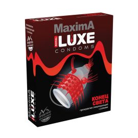 Презервативы Luxe MAXIMA Конец Света №1, 18 см, фото 