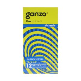 Презервативы Ganzo Classic Классические Latex 12 шт, фото 