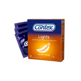 Презервативы Contex №3 Lights максимально чувствительные, фото 