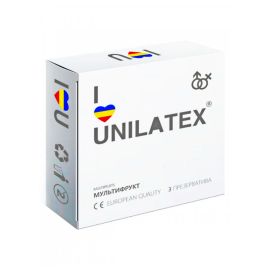 Презервативы Unilatex Multifruits 3 шт 3003Un, фото 