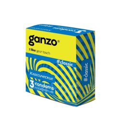 Презервативы Ganzo Classic Классические Latex 3 шт, фото 