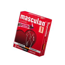Презервативы Masculan Classic 1, №3 Нежные (senitive), фото 