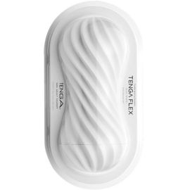 Мастурбатор TENGA Flex Silky White, фото 