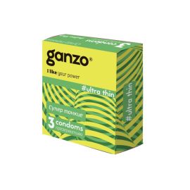 Презервативы Ganzo Ultra Thin Супер Тонкие Latex 3 шт, фото 