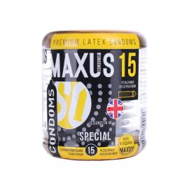 Презервативы MAXUS Special Железный Кейс Latex 15 шт, фото 