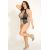 Костюм Женский JSY Sexy Teddies P81133 Grey Plus Size, фото 