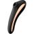 Бесконтактный Вакуумный Стимулятор Клитора Satisfyer Dual Kiss, Черный, фото 
