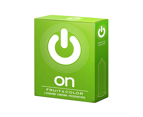 Презервативы ON Fruit & Color Цветные Ароматизированные №3, фото 