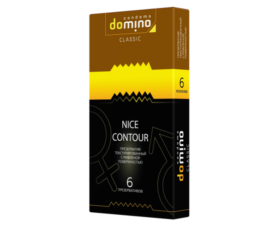 Презервативы Domino CLASSIC Nice Contour 6 шт., фото 