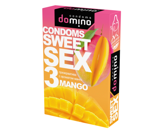 Презервативы Domino Sweet Sex Манго, фото 