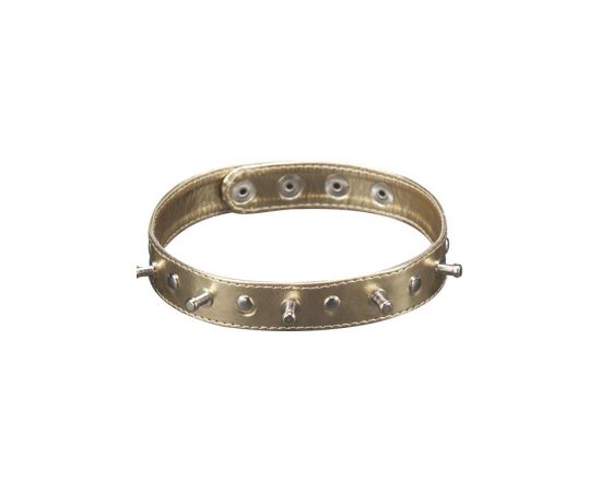 Ошейник С Шипами Sitabella BDSM, Золотой, фото 