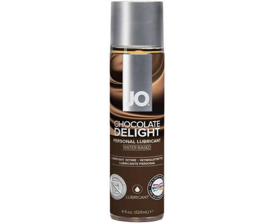 Вкусовой лубрикант JO Flavored Chocolate Delight 120 мл, фото 