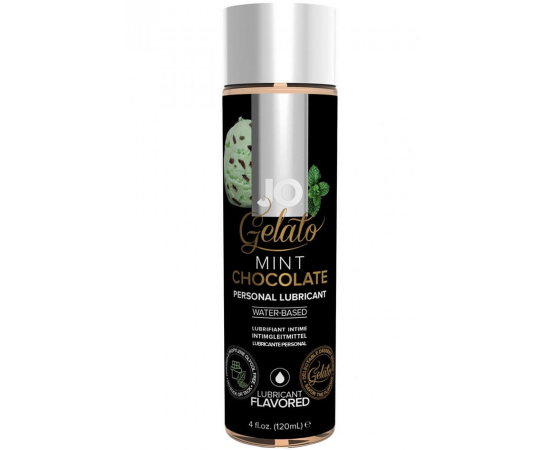 Вкусовой лубрикант JO Gelato Mint Chocolate Flavored Lubricant 120 мл, фото 