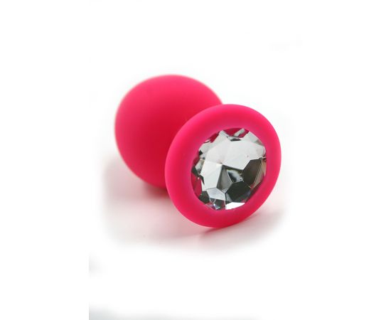 Анальная пробка из силикона clear, фото 