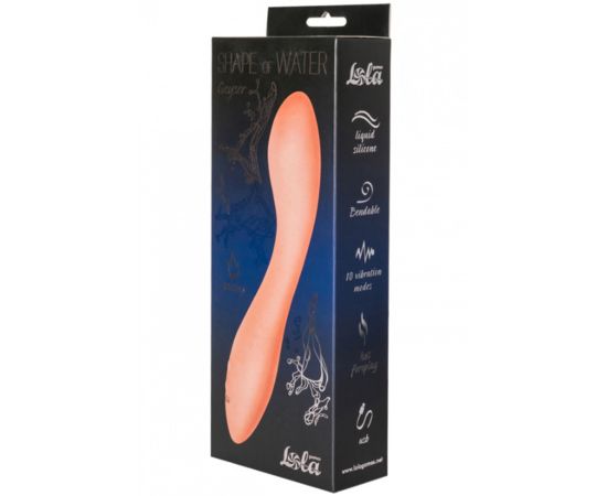 Вибратор нагревающийся Lola Games Shape of Water GEYSER, фото 