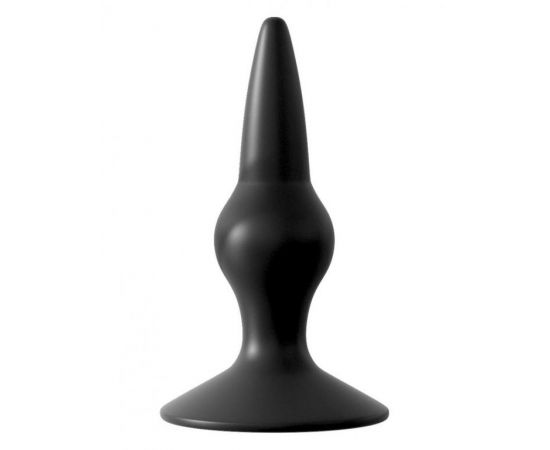 Анальный стимулятор Anal Fantasy Collection Silicone Starter Plug черный, фото 