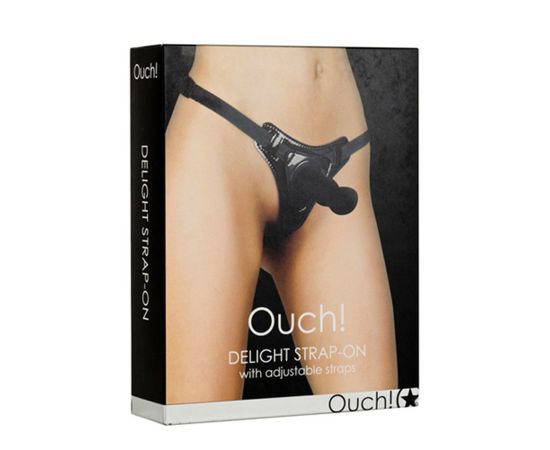 Страпон Delight black, фото 