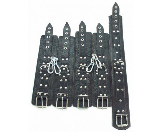 Фиксаторы Из Кожи BDSM Арсенал, фото 