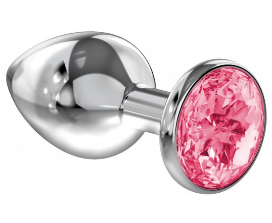 Анальная пробка Diamond Pink Sparkle Large 4010-03Lola, фото 