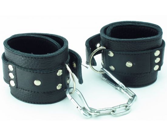Оковы На Липучке BDSM Арсенал, Черные, фото 