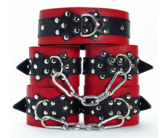 Набор Фиксаторов С Мехом BDSM Арсенал, фото 