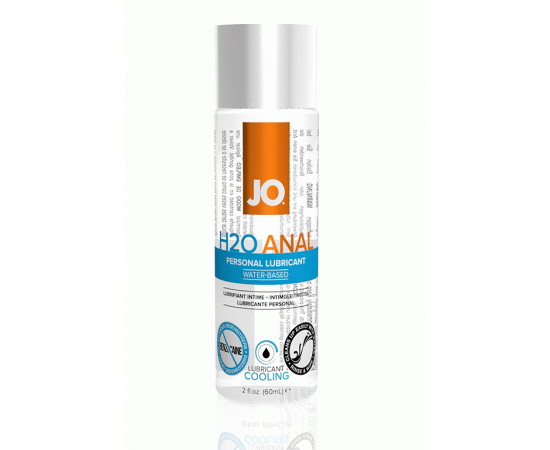 Лубрикант на водной основе JO Anal H2O Cool Анальный с охлаждением 60 мл, фото 