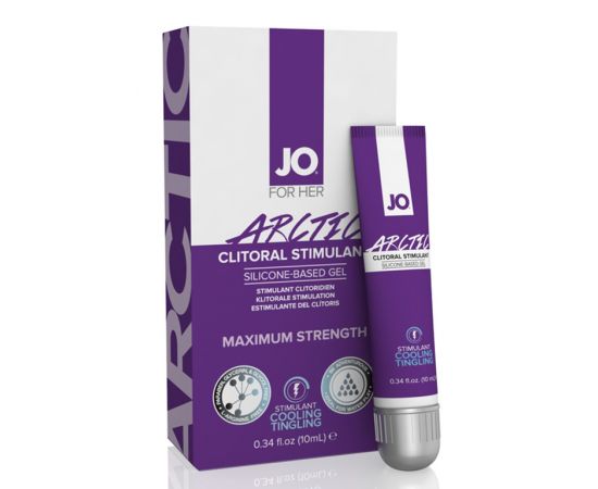 Гель стимулирующий для клитора JO Arctic охлаждающий сильного действия 10 мл, фото , изображение 2
