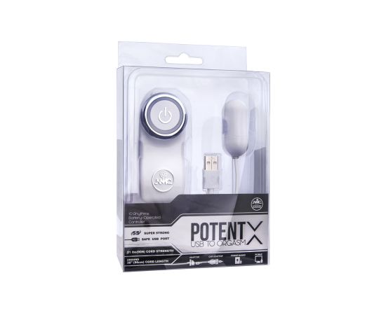 Виброяйцо NMC с пультом управления, 10 режимов вибрации, белое, 5 см, фото 