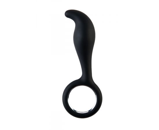 Стимулятор простаты TOYFA Black&Red, силиконовый, черный, 9 см, фото  Стимулятор простаты TOYFA Black&Red, силиконовый, черный, 9 см, фото
