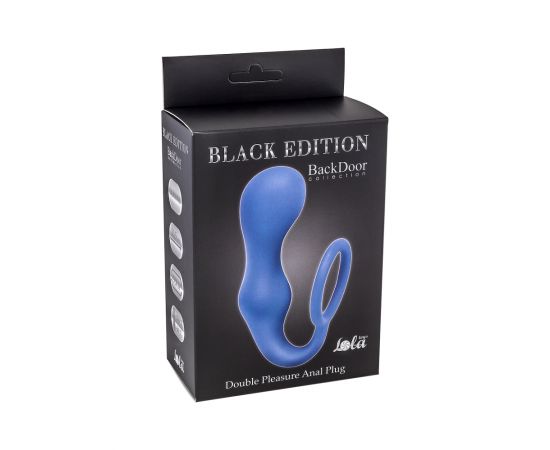 Анальная пробка с эрекционным кольцом Double Pleasure Anal Plug Blue  4217-03Lola, фото , изображение 2 Анальная пробка с эрекционным кольцом Double Pleasure Anal Plug Blue  4217-03Lola, фото , изображение 2