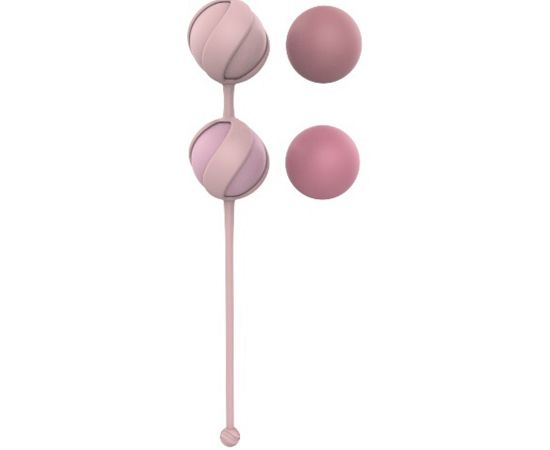 Набор сменных вагинальных шариков Love Story Valkyrie Pink, фото 
