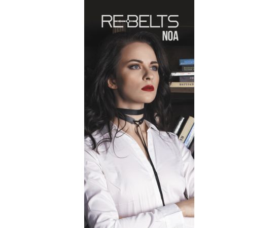 Чокер два оборота Noa Black 7710rebelts, фото  Чокер два оборота Noa Black 7710rebelts, фото