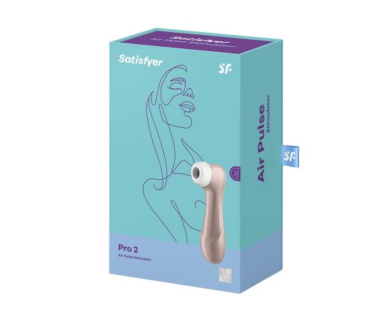 Бесконтактный Стимулятор Клитора Satisfyer Pro 2, Бежевый, фото , изображение 2