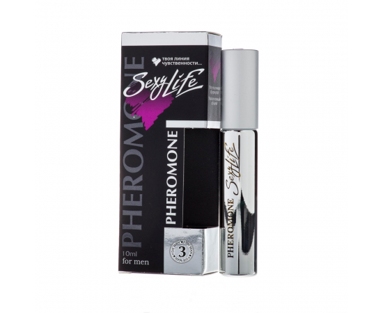 Духи С Феромонами Мужские Sexy Life №3 XS, 10 мл, фото 