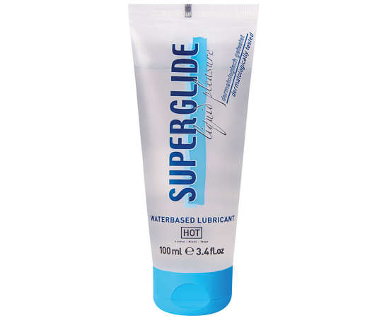 Лубрикант На Водной Основе Hot Superglide, 100 мл, фото  Лубрикант На Водной Основе Hot Superglide, 100 мл, фото