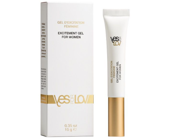 Крем стимулирующий для клитора YESforLOV EXITEMENT GEL FOR WOMEN 10 мл, фото , изображение 3