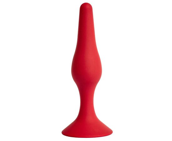 Анальная пробка Gravity размер S, бордовая, фото 