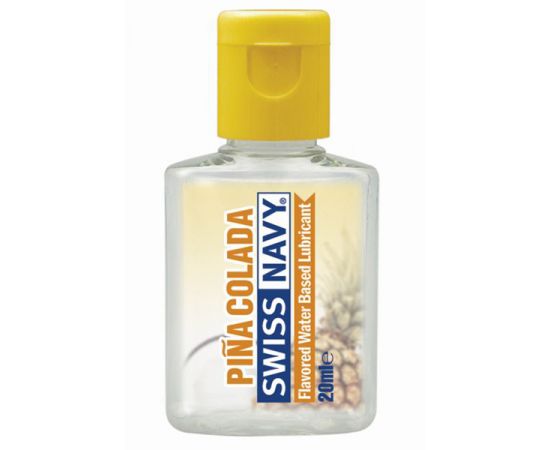 Вкусовой лубрикант Swiss Navy Pina Colada с тропическим вкусом 20 мл, фото 